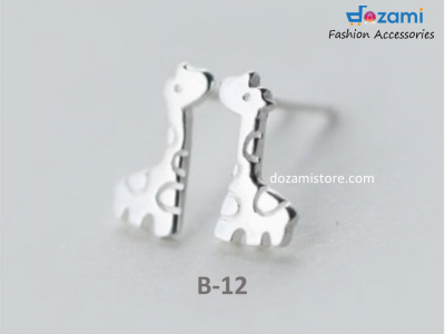 S925 Silver Korean Style Earrings Animal Series (B-12)