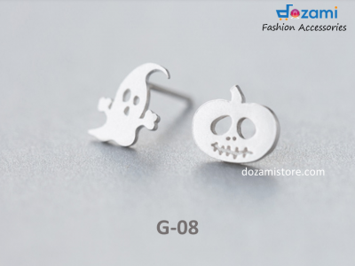 S925 Silver Korean Style Earrings Xmas Series (G-08)