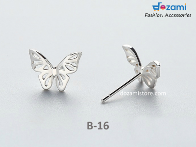 S925 Silver Korean Style Earrings Animal Series (B-16)