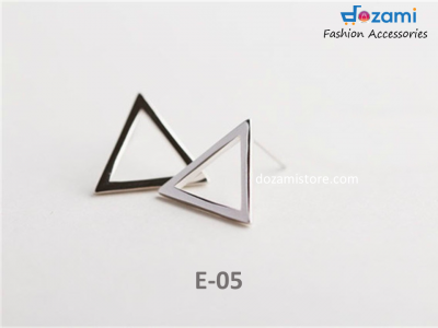 S925 Silver Korean Style Earrings Shape Series (E-05)