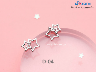 S925 Silver Korean Style Earrings Sky Series (D-04)