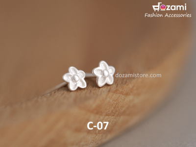 S925 Silver Korean Style Earrings Plant Series (C-07)